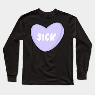 Sick CandyHeart Long Sleeve T-Shirt